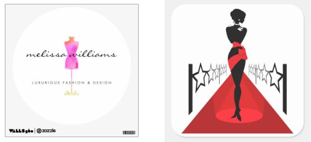 customizable fashion design stickers